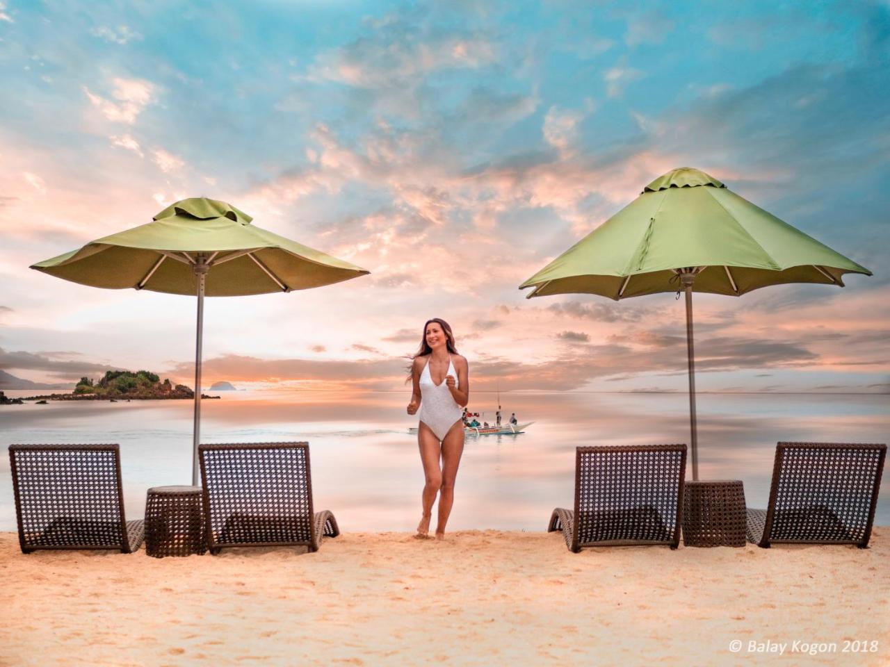 Balay Kogon Hotel Carles Bagian luar foto